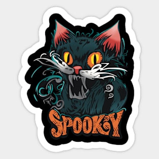 Spooky Sticker